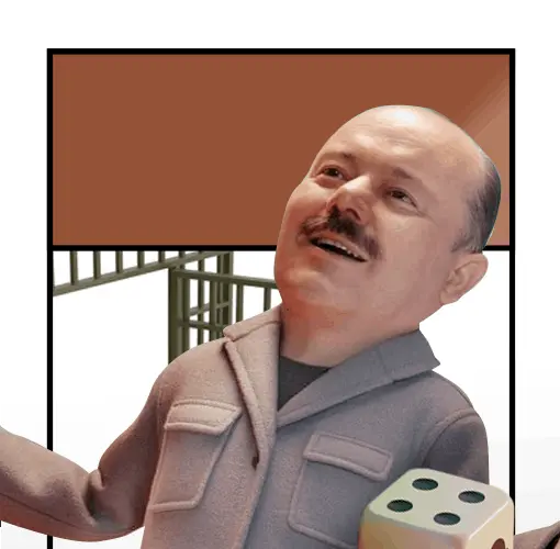 Carta Monopoly Disculpe usted señor Duarte