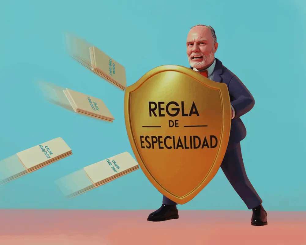 Duarte regla de especialidad