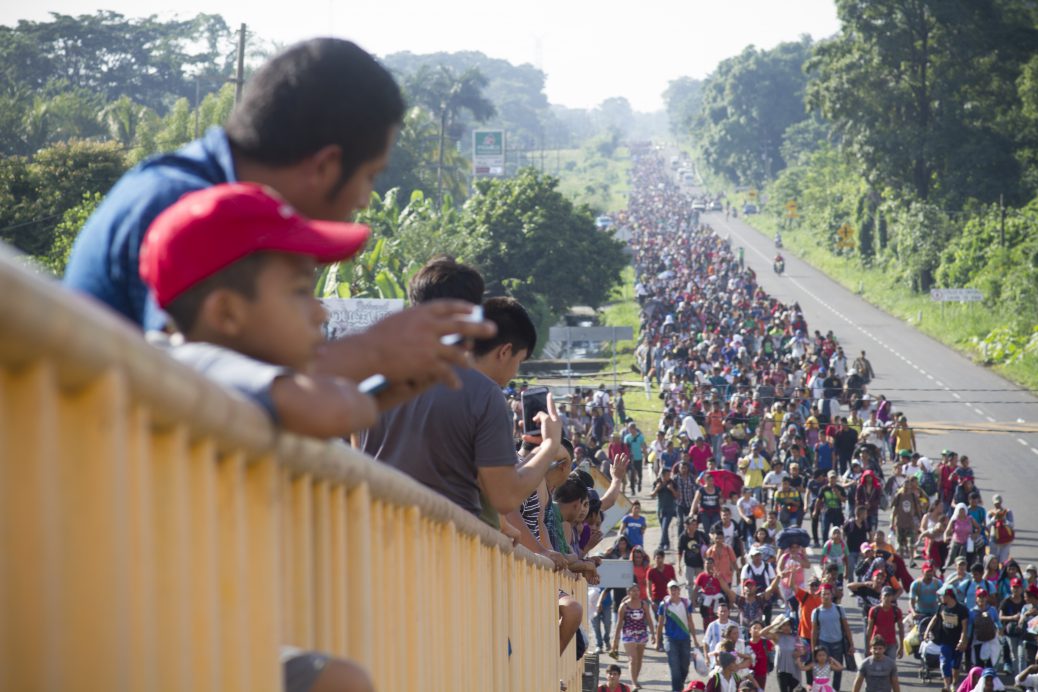 Caravana Migrante camina por dos M xicos La Verdad Ju rez